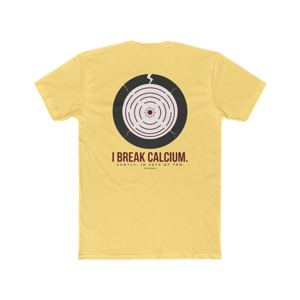 I Don’t Break Hearts / I Break Calcium T‑Shirt — Funny Anatomy Med Student Tee
