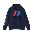 Hoodie — Red & Blue Pill Minimalist Graphic Pullover