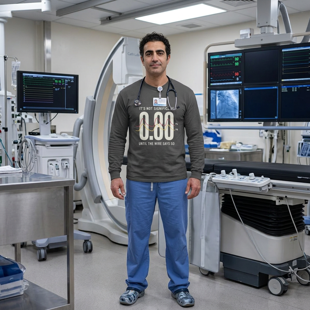 Physiology > Anatomy Long Sleeve Tee — "It's Not Significant 0.80 Until The Wire Says So"