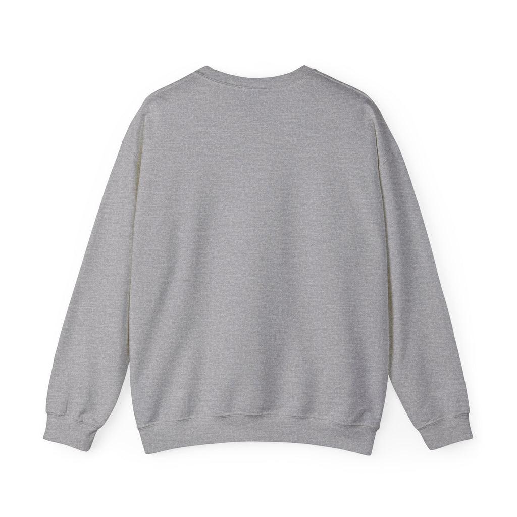 Capsule Choice Crewneck Sweatshirt — Red & Blue Pill Minimalist Graphic
